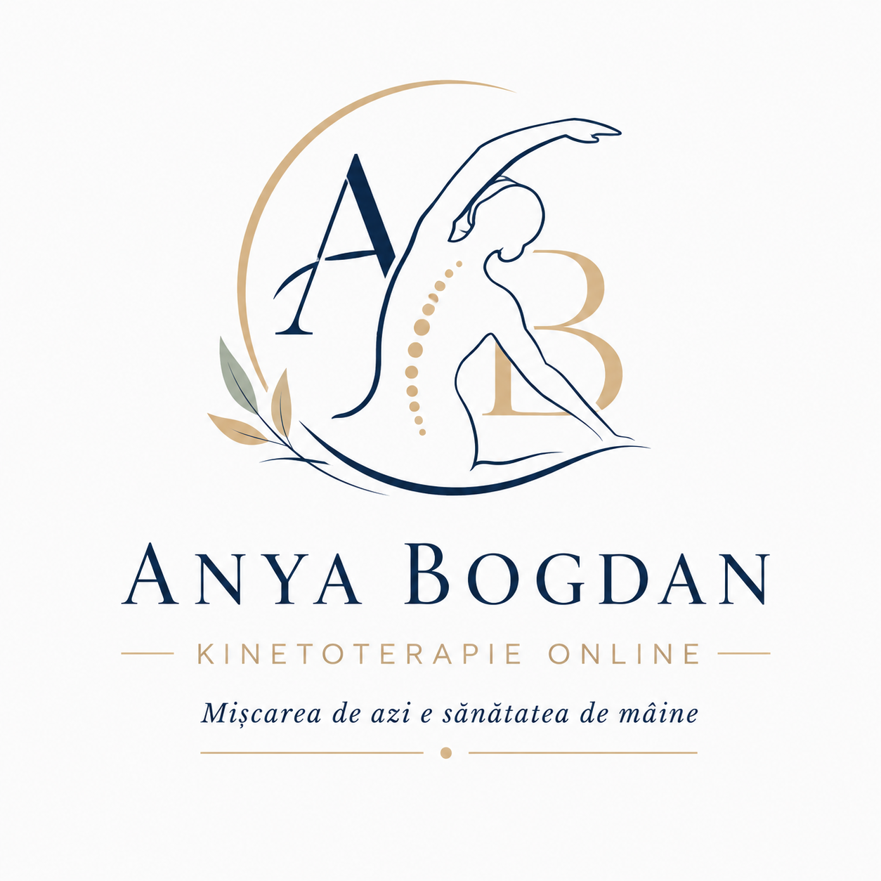 Anya Bogdan Kinetoterapie Online logo